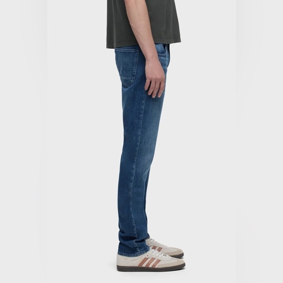 Hudson Men’s Blake Hatch Medium Wash Slim Straight waist 40 x 34 NWT Blue Jeans - Picture 3 of 15